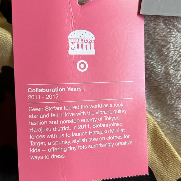 Harajuku Mini Leopard Print Baby Dress NWT Size 9M - Picture 5 of 9